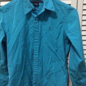 Ralph Lauren Turquoise Ladies Shirt